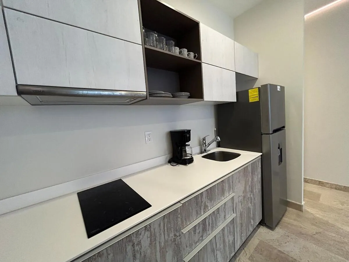 Tulum Aldea Zama Studio With Stable Wifi, Gym And Rooftop Pool Messico